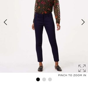 LOFT Julie fit ankle pants